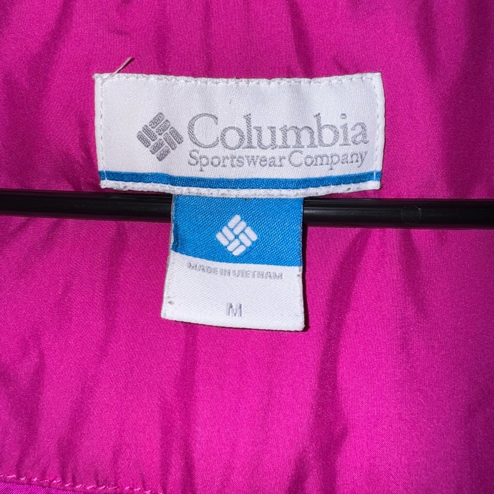 Columbia Fuchsia Outdoor Jacket